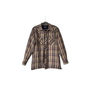 Wrangler Men's Retro Premium Long Sleeve Western Shirt Medium